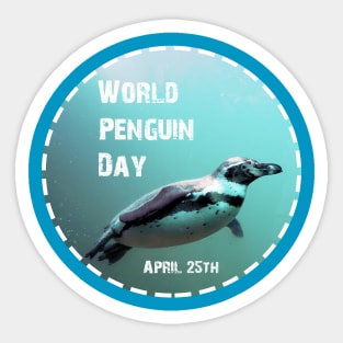 World Penguin Day April 25th Sticker